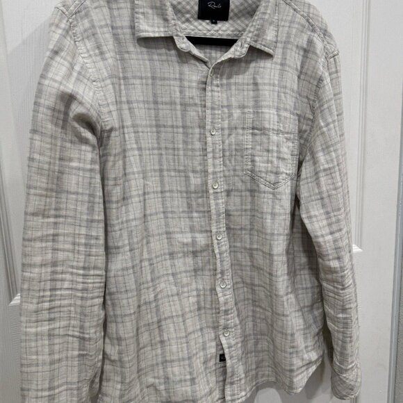 RAILS Men's Owens Button-Down Shirt‎ Men Size XL Plaid - Picture 5 of 11